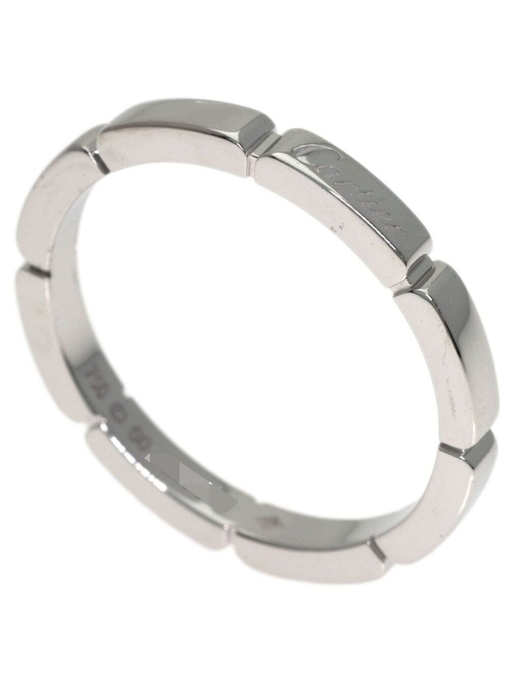 Cartier Maillon Panthere 60 Ring 18k White Gold
